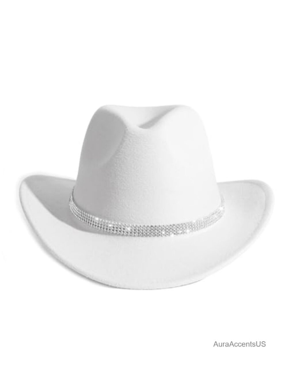 Rhinestone Cowgirl Hat Bling Wide Brim Cowboy Western